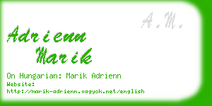 adrienn marik business card